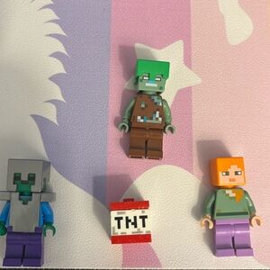 Minecraft Lego Mini Figs